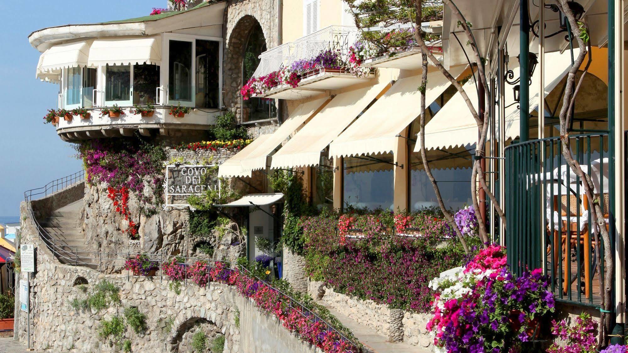 Covo Dei Saraceni Hotell Positano Exteriör bild