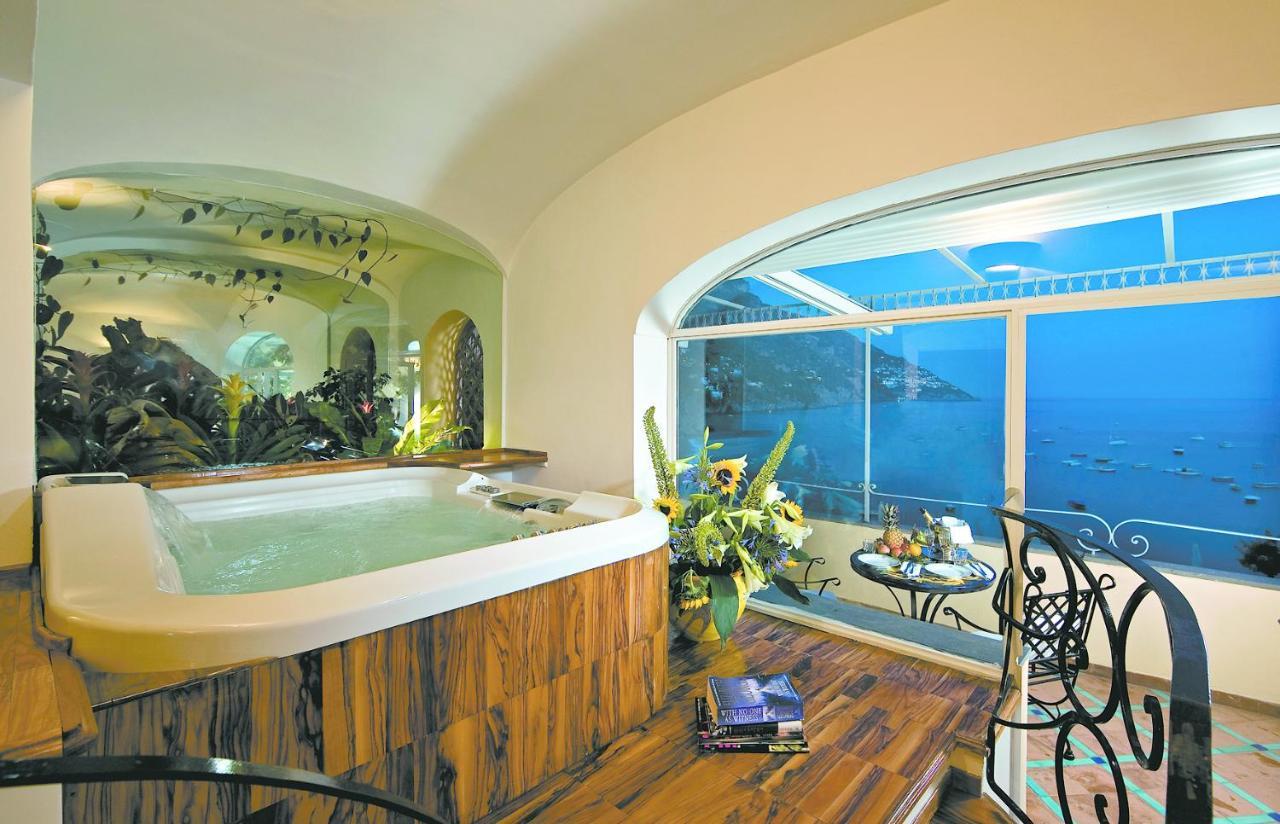 Covo Dei Saraceni Hotell Positano Rum bild